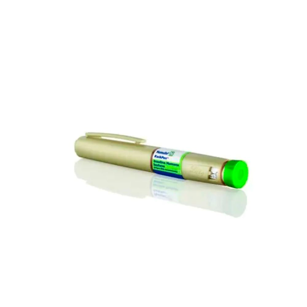 Humulin N Kwikpen Plumaprell 100U/mL Ampolla De 3,0mL x 5 Unidades