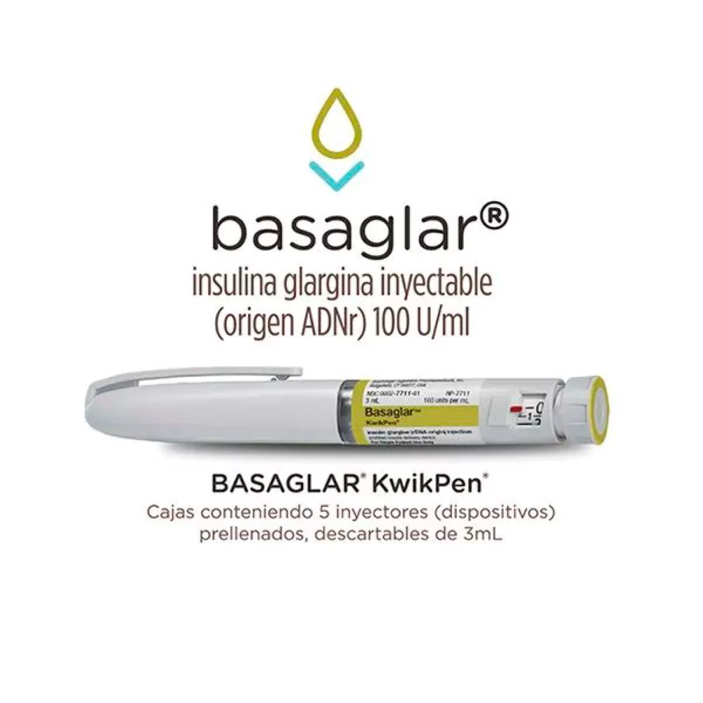 Basaglar Kwikpen Jeringa Prellenada x 5