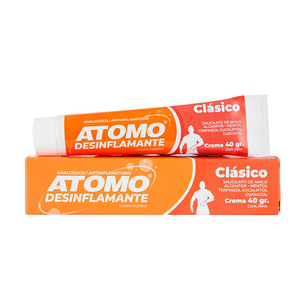 Desinflamante Atomo Clásico Pomo en crema de 40 gr