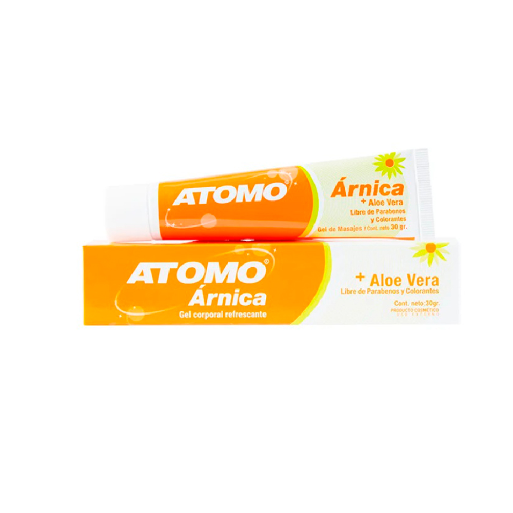 Crema para masajes Atomo Árnica De 30 gr
