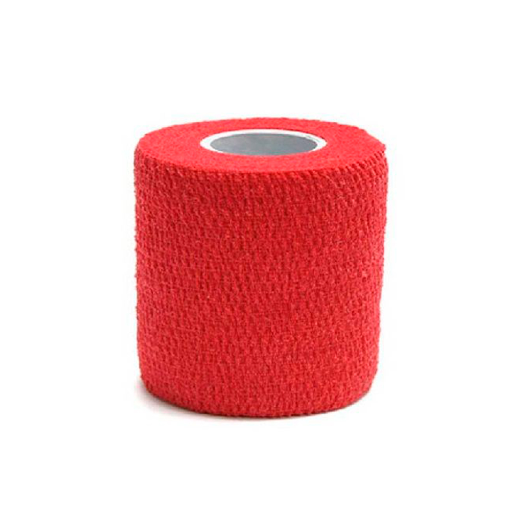 Cinta Cohesiva Flex 10 cm x 4,5 m Individual FlowPack Rojo