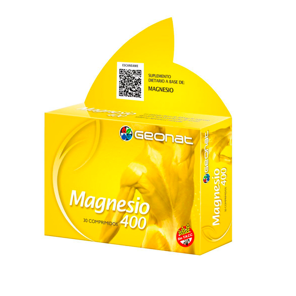 Magnesio 400 Caja De 30 Comprimidos