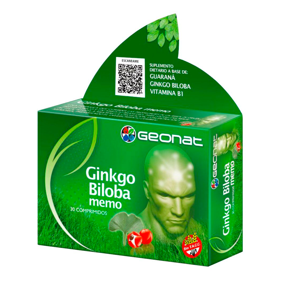 Ginkgo Biloba Diates Memo Caja De 30 Comprimidos