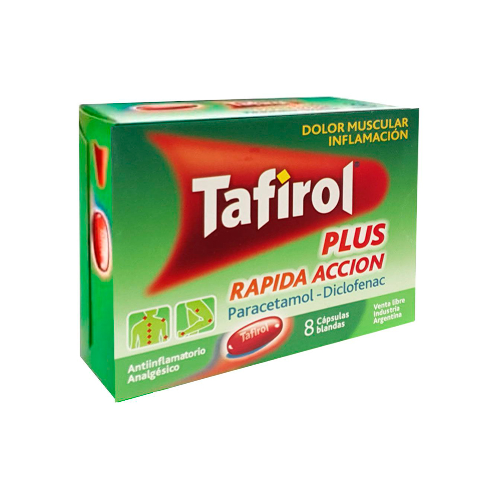 Tafirol Plus Rapida Accion De 1 blister