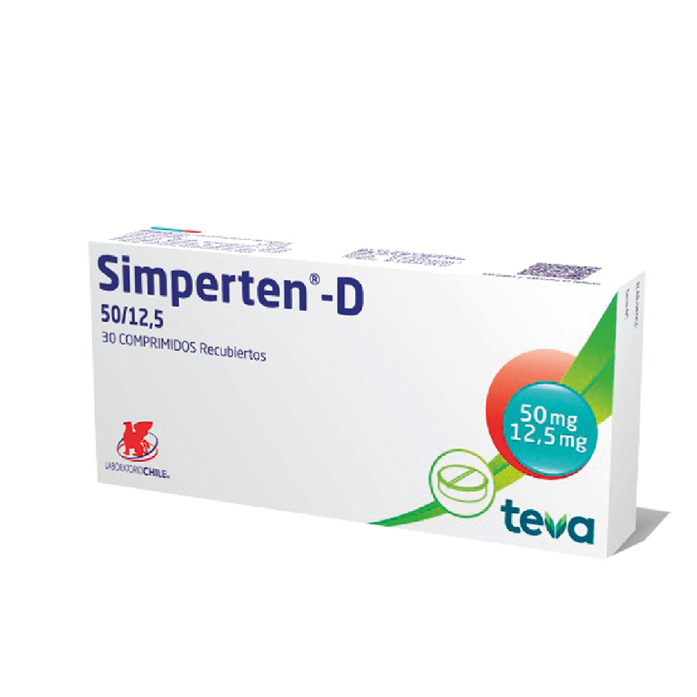 Simperten D Caja Con 30 Comprimidos Recubiertos