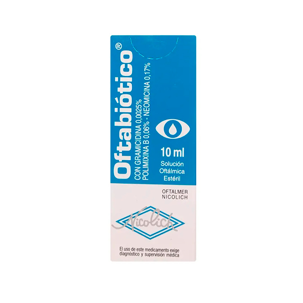 Solución Oftálmica Oftabiótico10ML