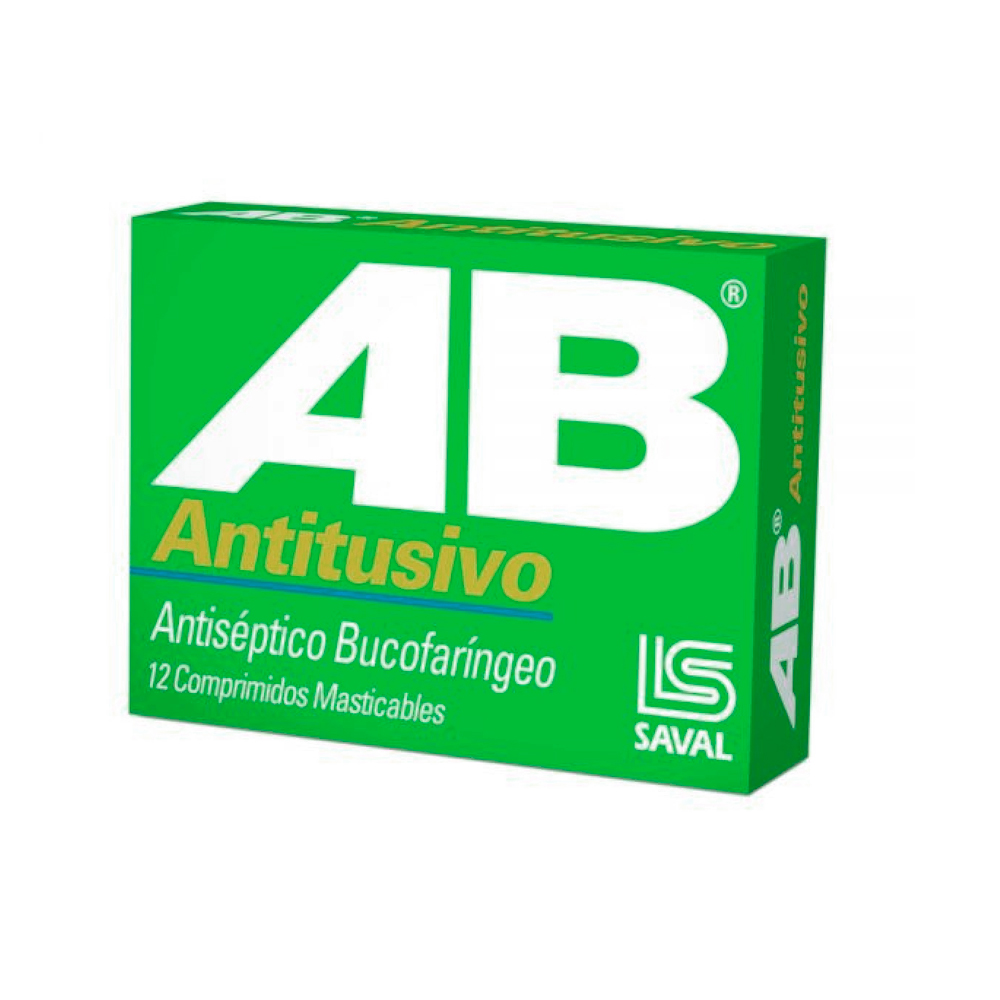 AB Antitusivo Caja De 12 Comprimidos Masticables