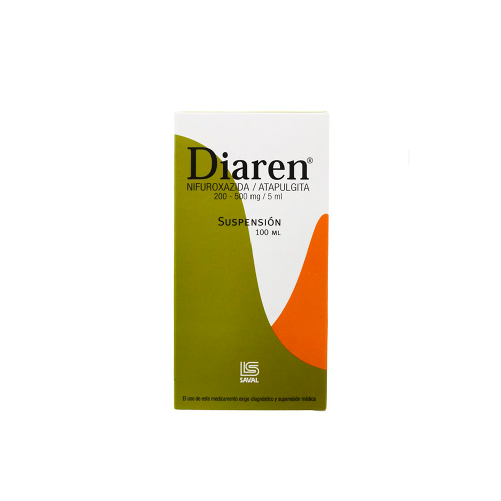 Diaren Nifuroxazida/Atapulgita De 100 ML
