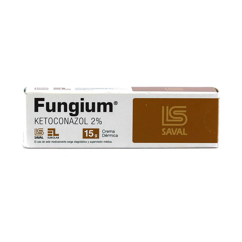 Crema Dérmica Fungium ketoconazol 2% De 15 Gr