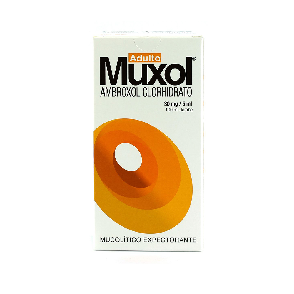 Muxol Adulto Ambroxol Clorhidrato 30 Mg Jarabe De 100 ML