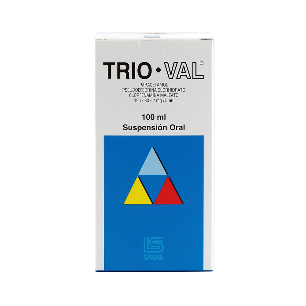Trio Val Suspención Oral 100ML