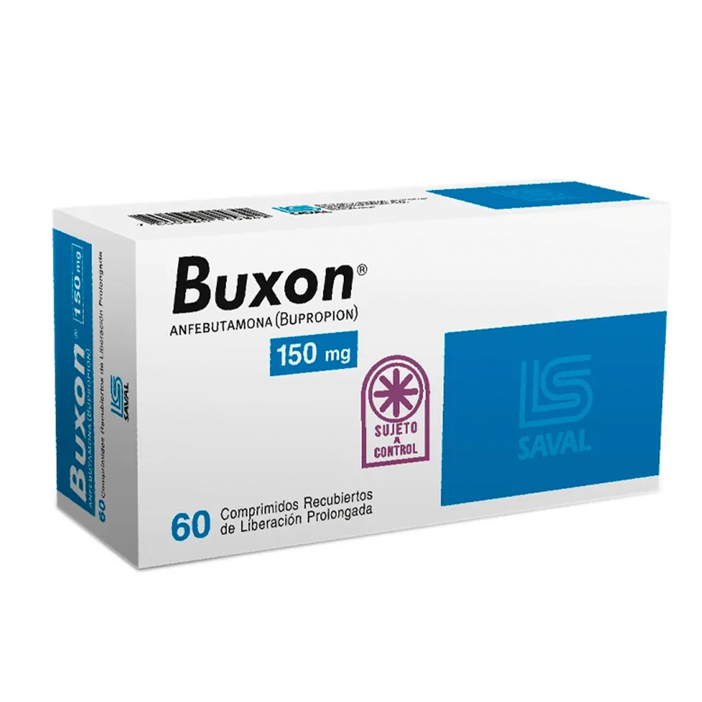Buxon Bupropión 150 MG Caja De 60 Comprimidos