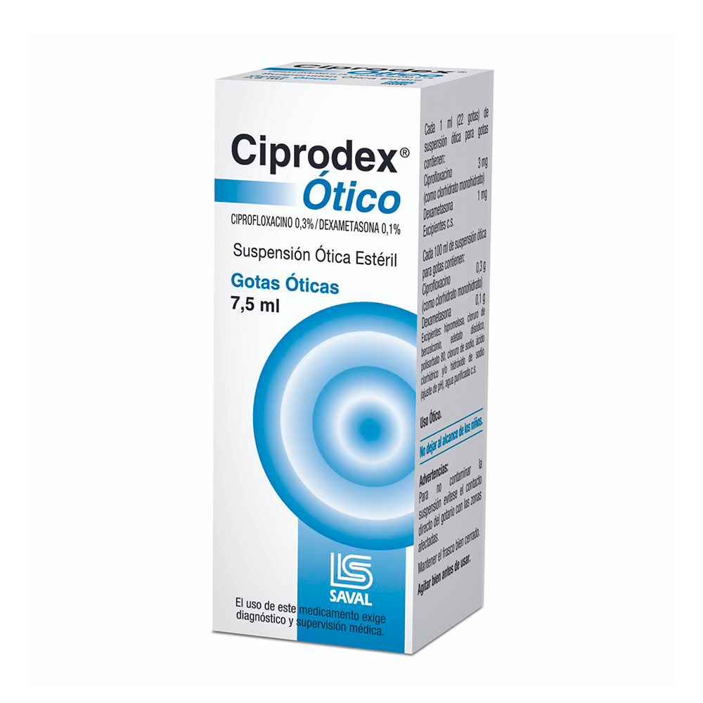 Ciprodex Ótico Gotas Óticas 7,5 ML
