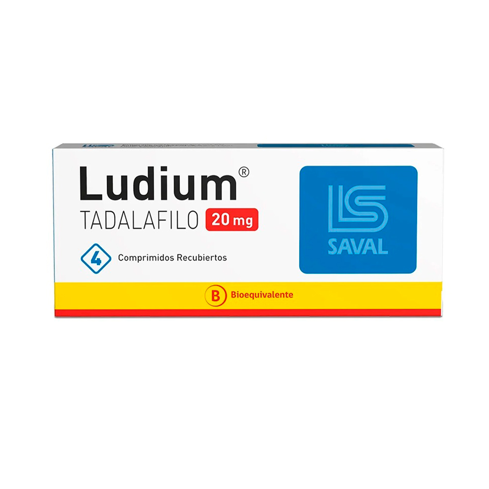 Ludium 20 Mg Tadalafilo Caja De 1 Comprimido Recubierto