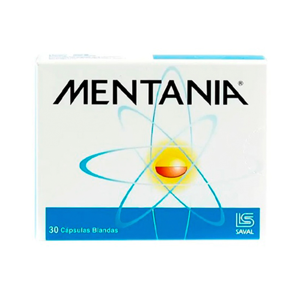 Mentania Caja Con 30 Cápsulas Blandas