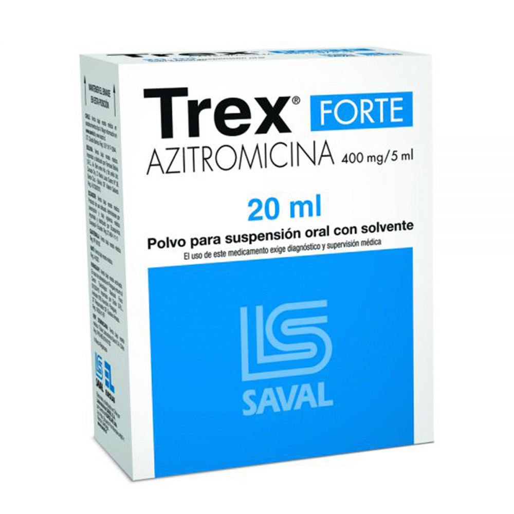 Trex Forte Azitromicina 400mg/5ml - 20ml