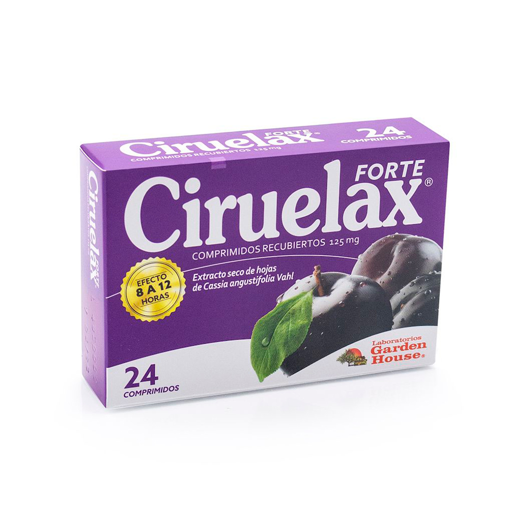 Ciruelax Forte Caja De 24 Comprimidos