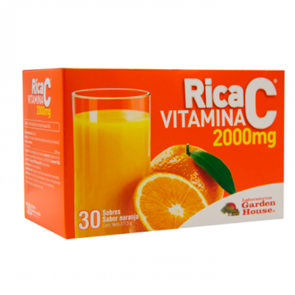 Rica C Vitamina C 2000 X 1 Sobre