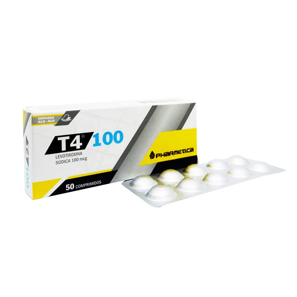 T4 100 Caja De 5 Blíster