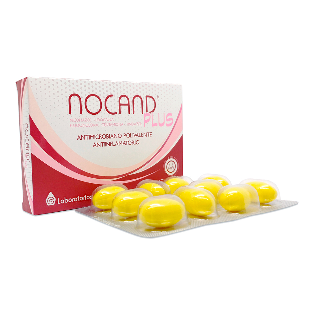 Nocand Plus Miconazol Caja de 10 ovulos