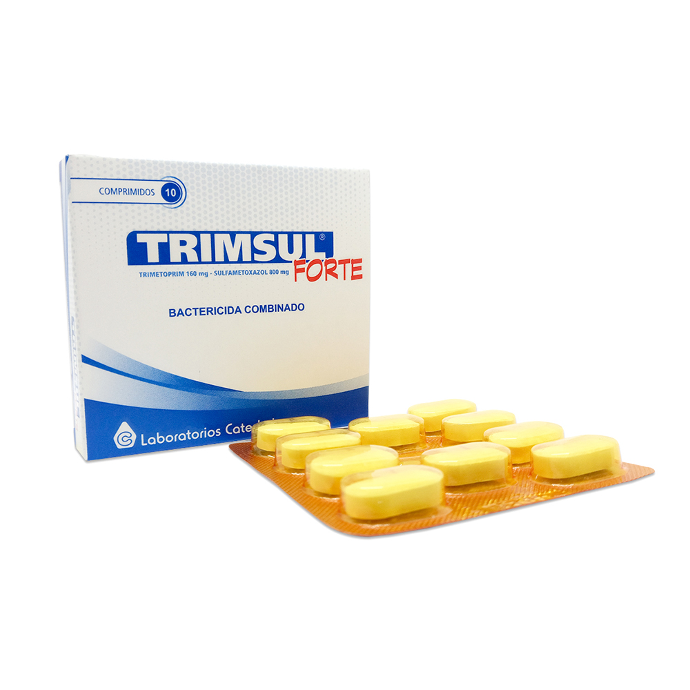 Trimsul Forte Trimetoprim Sulfametoxazol Caja de 1 Blister