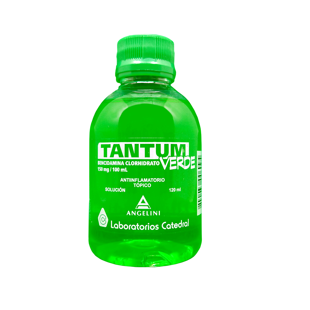 Tantum Verde Bencidamina clorhidrato 150Mg/100ML Contiene 120 ML