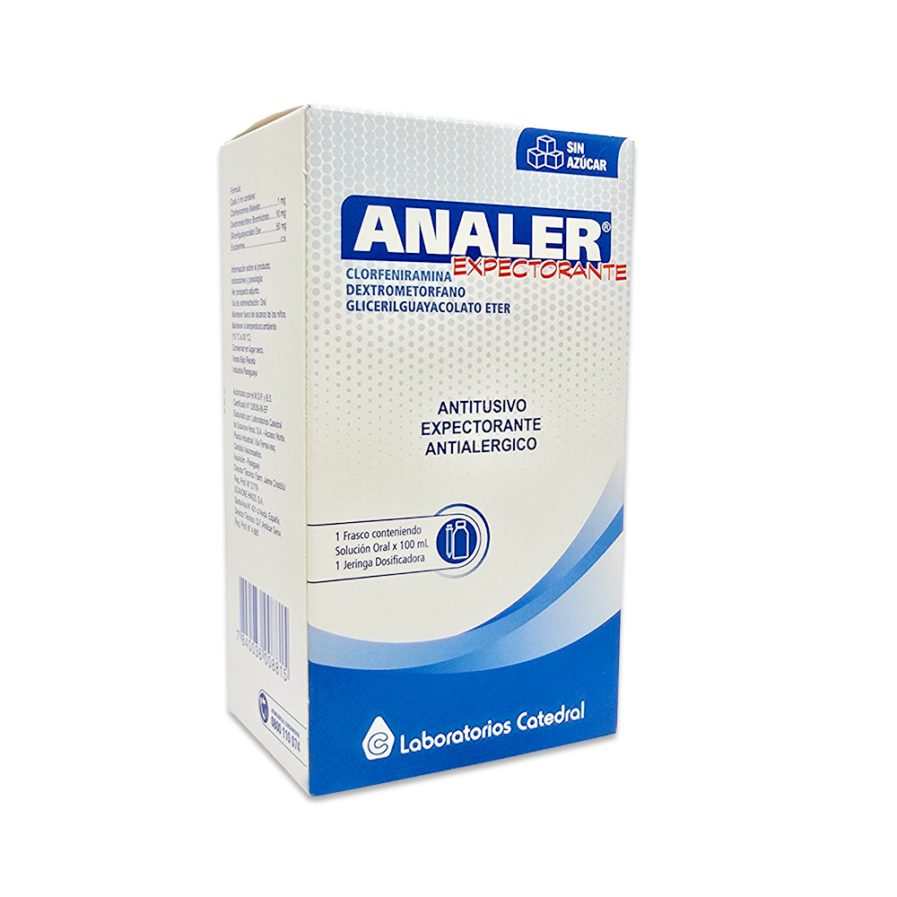Analer Expectorante Clorfeniramina De 100 ml