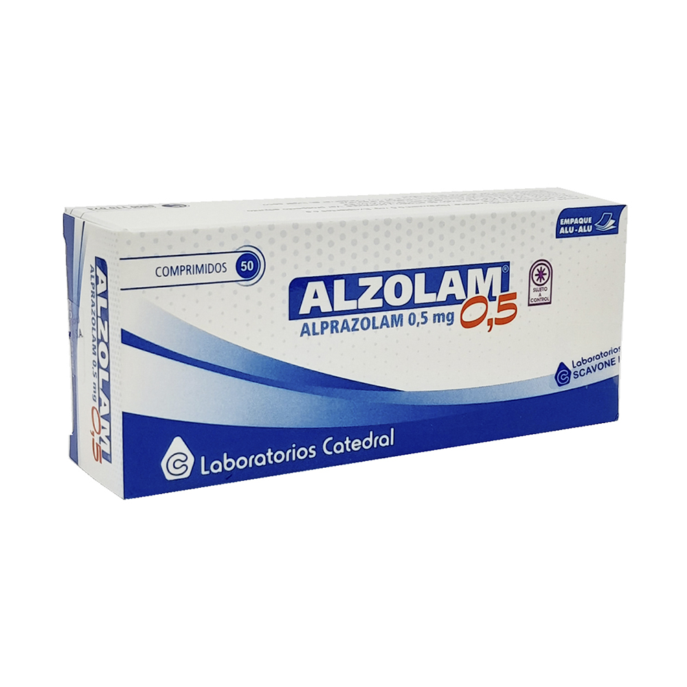 Alzolam 0,5 Alprazolam 0,5 Mg Caja De 5 Blíster