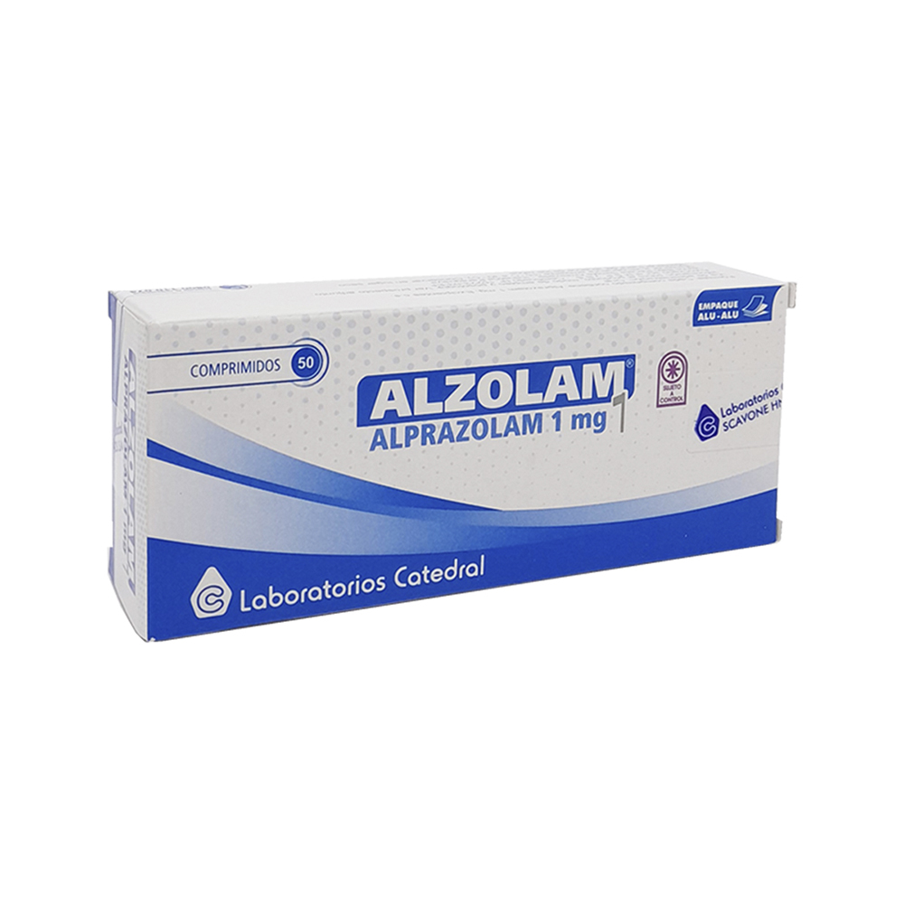 Alzolam 1 Alprazolam 1 Mg Caja De 5 Blíster