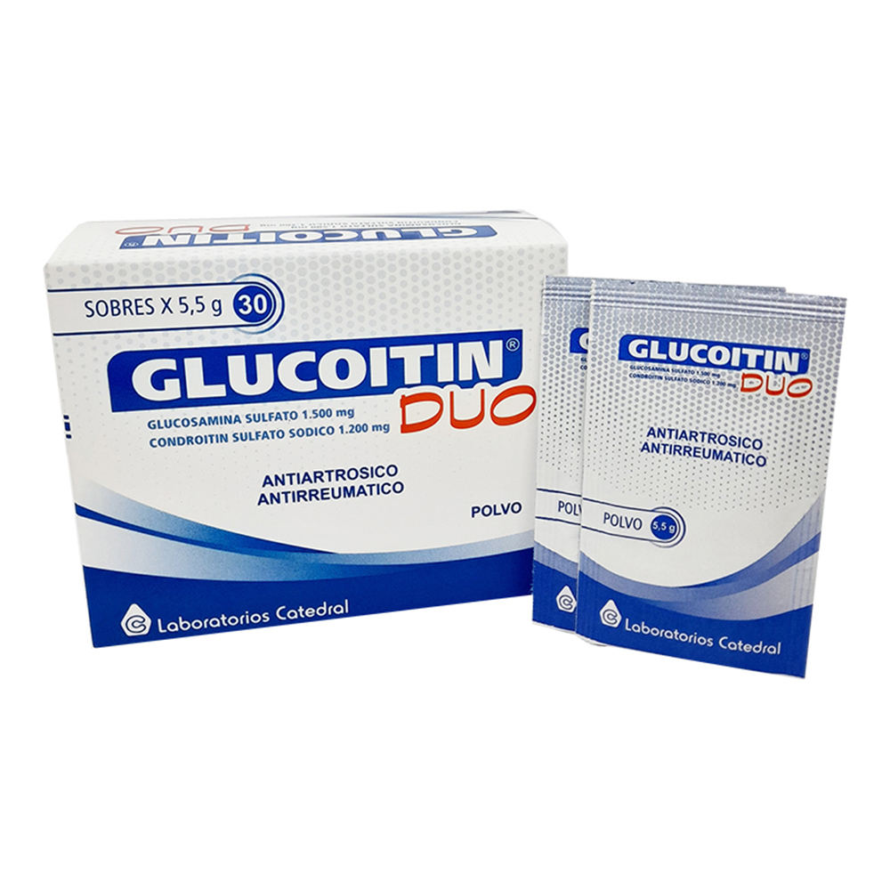 Glucoitin Max Glucosamina Sulfato 1500 Mg Caja de 30 sobres de 6 G