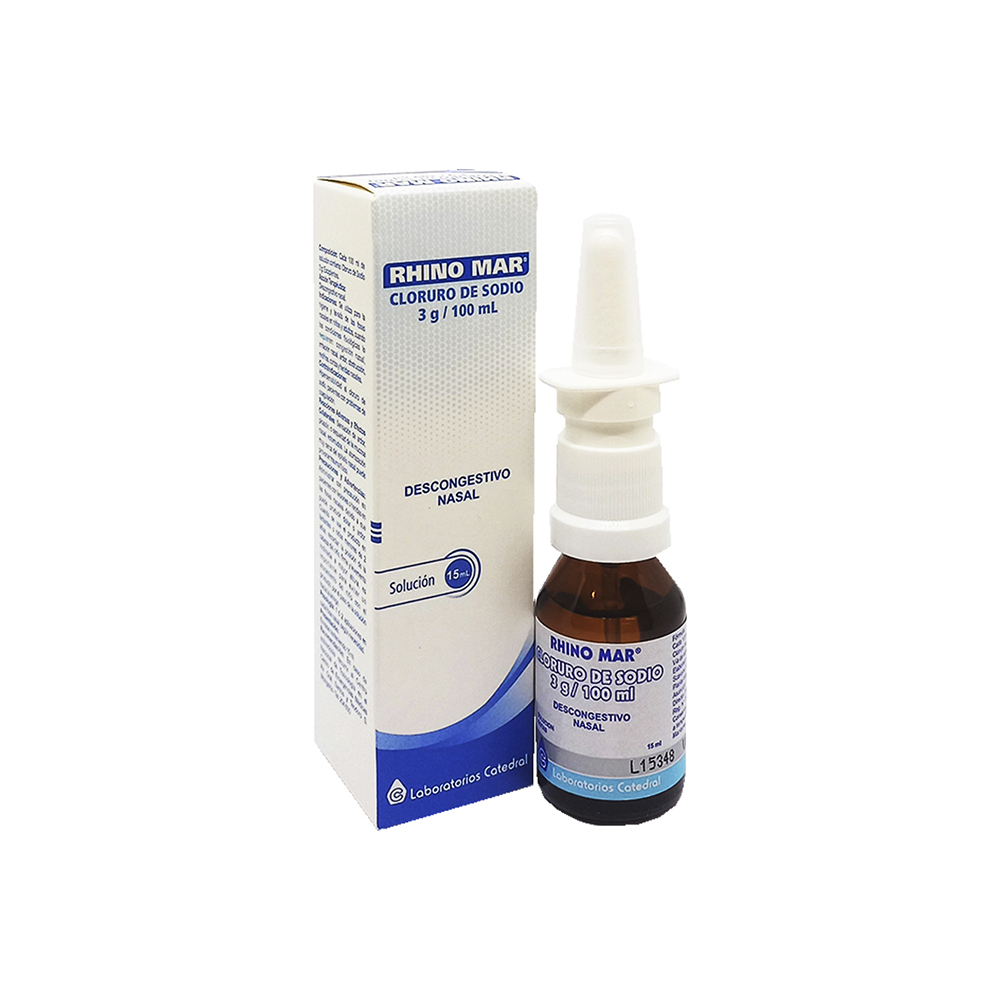 Rhino Mar Cloruro de Sodio 3 g/100 mL Solución Gotas de 15 mL