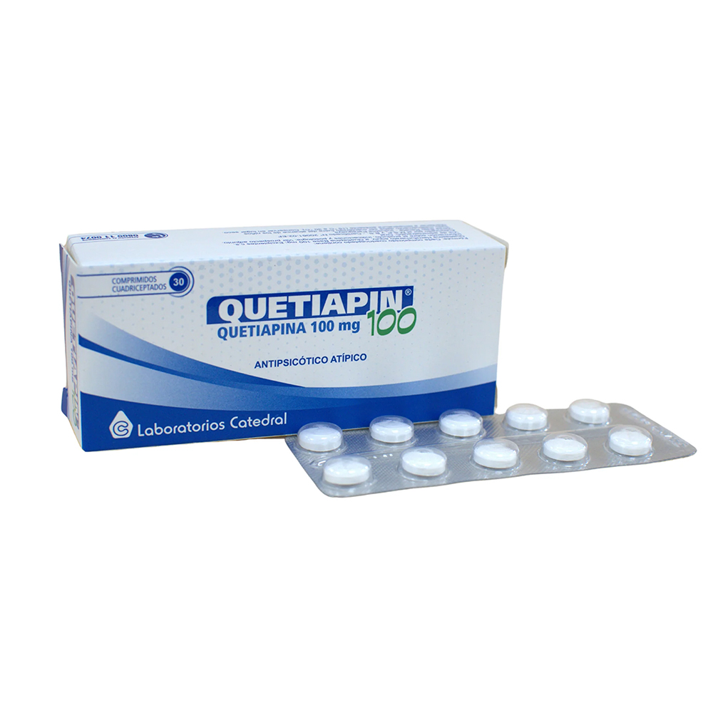 Quetiapin 100 Quetiapina 100 Mg Caja de 30 Comprimidos