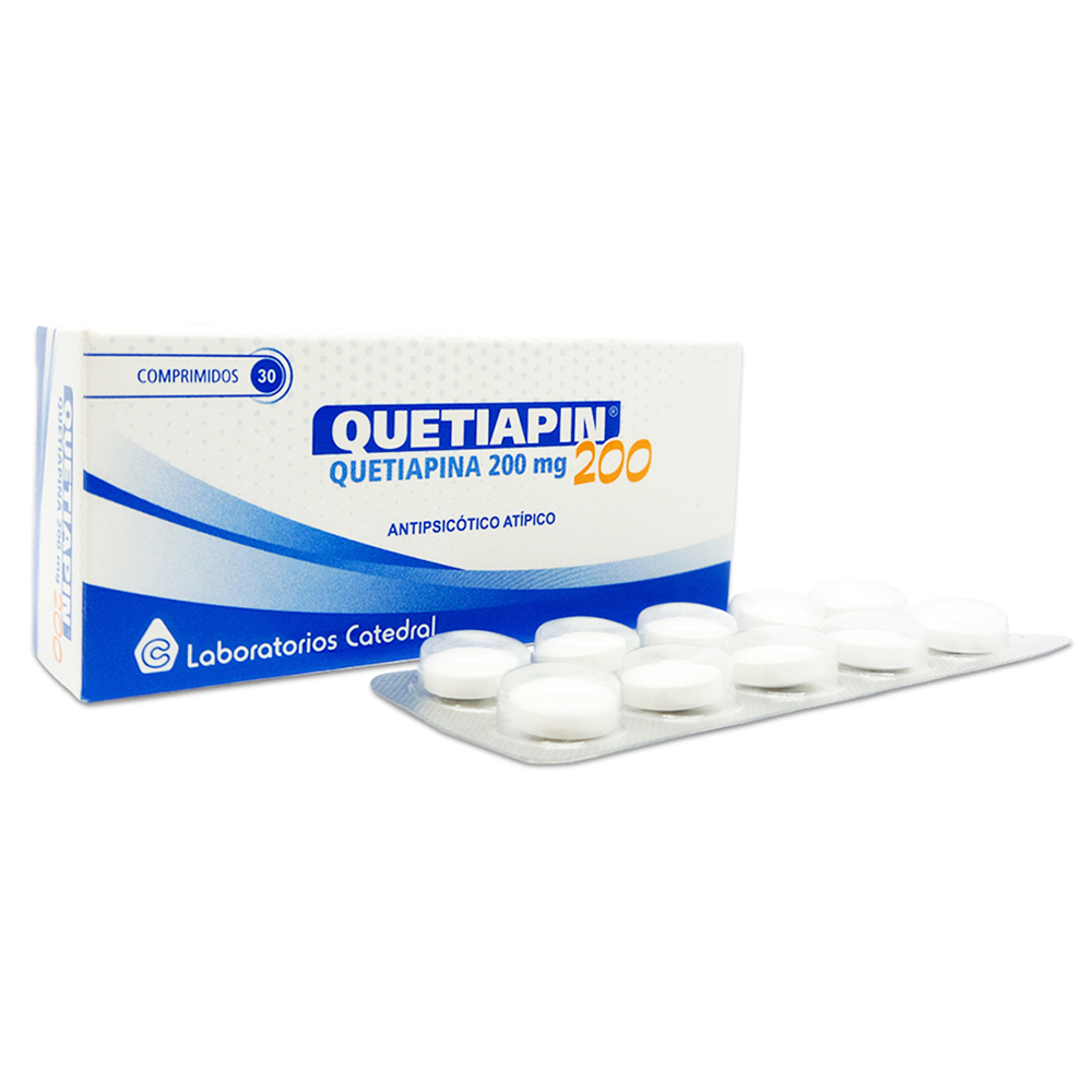 Quetiapin 200 Quetiapina 200 Mg Caja De 3 Blíster