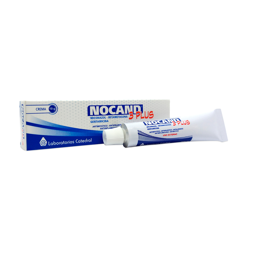 Nocand 3 Plus Miconazol Crema De 10 gr