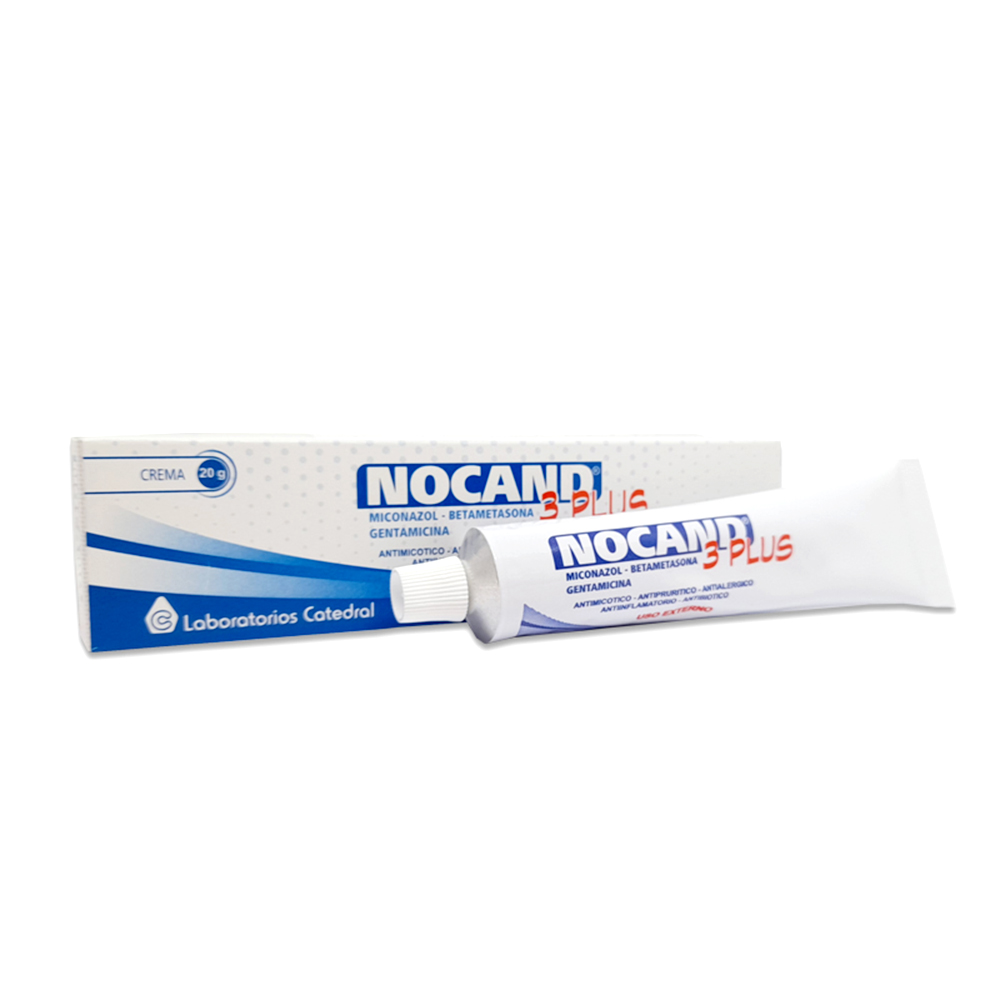 Nocand 3 Plus Miconazol De 20 gr