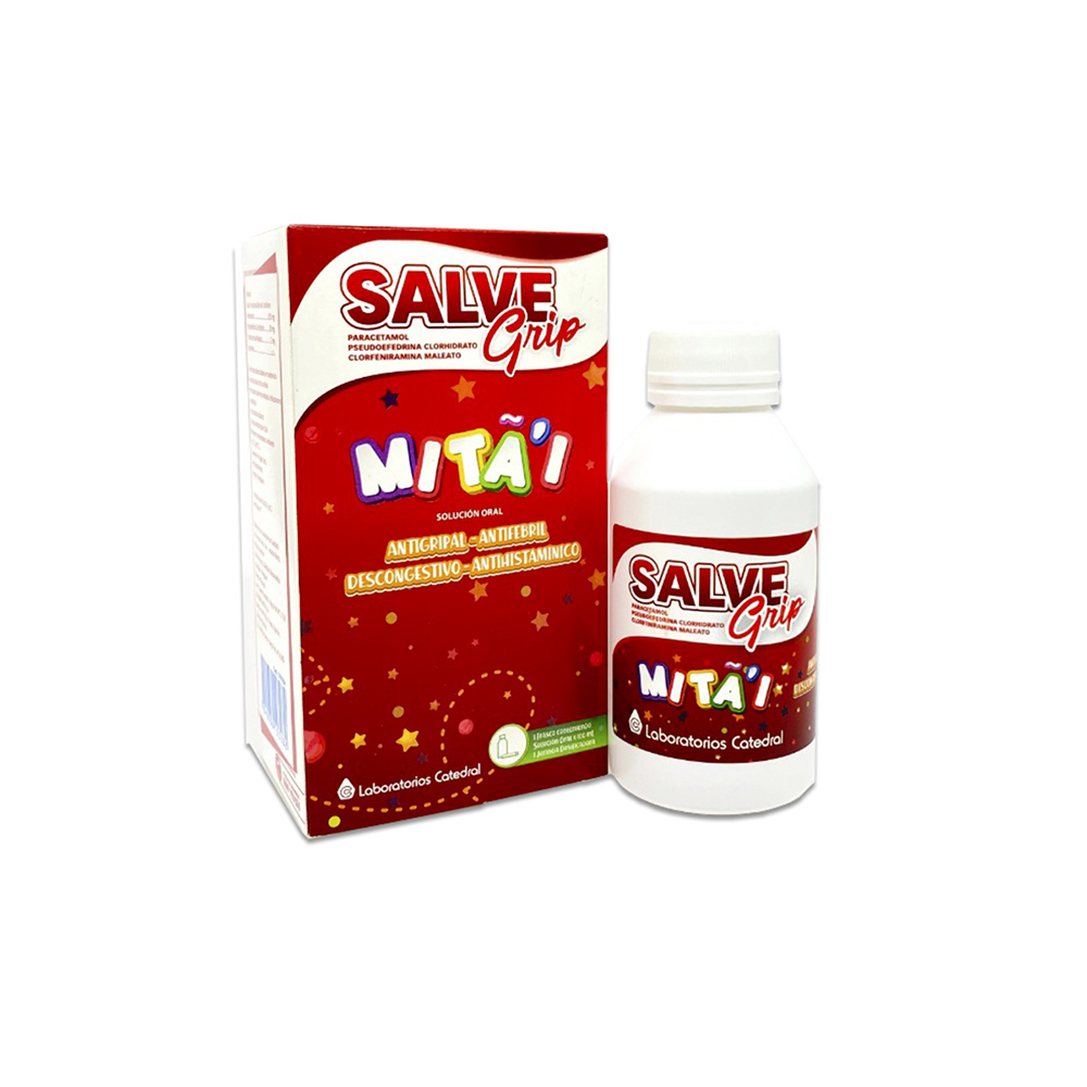 Salve Grip Mitai Paracetamol De 100 ml