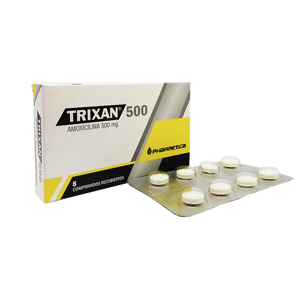 Trixan 500 Mg Caja de 1 Blíster x 8 Comprimidos