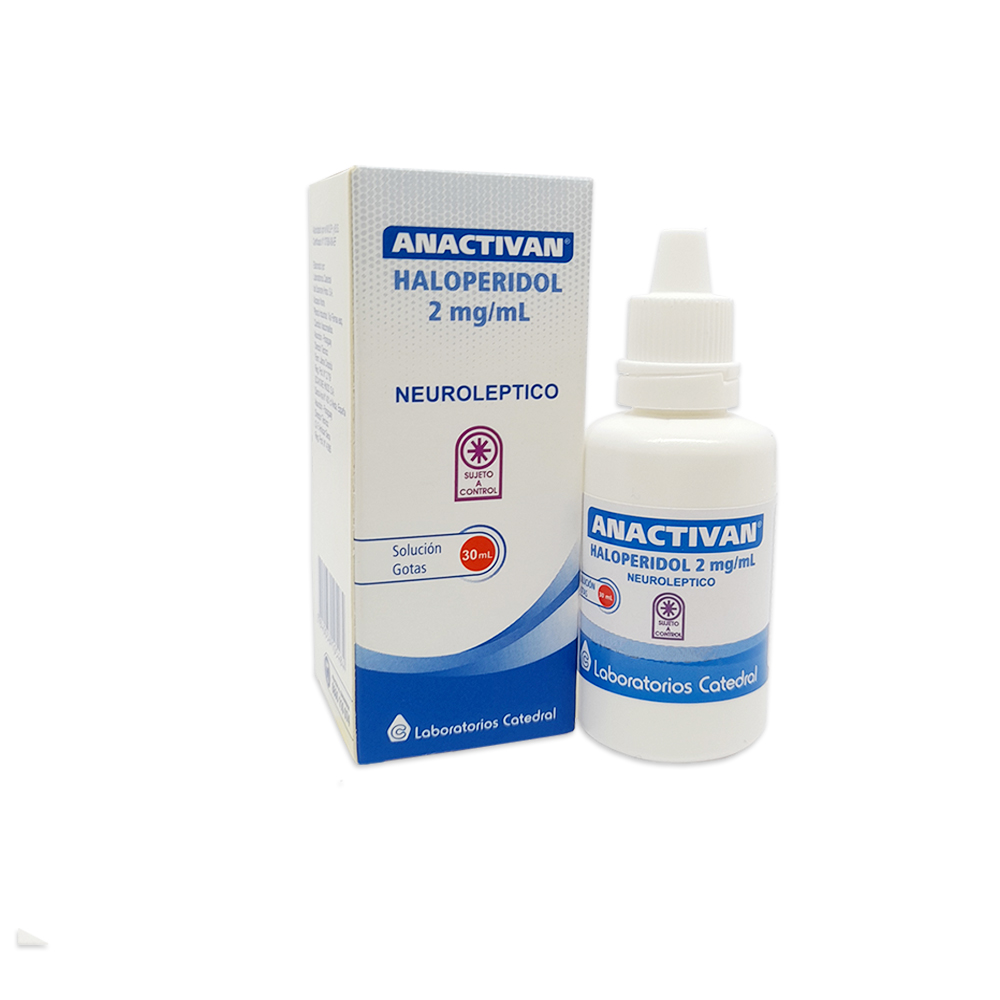 Anactivan Haloperidol 2 mg/ ML Solución Gotas 30 ML