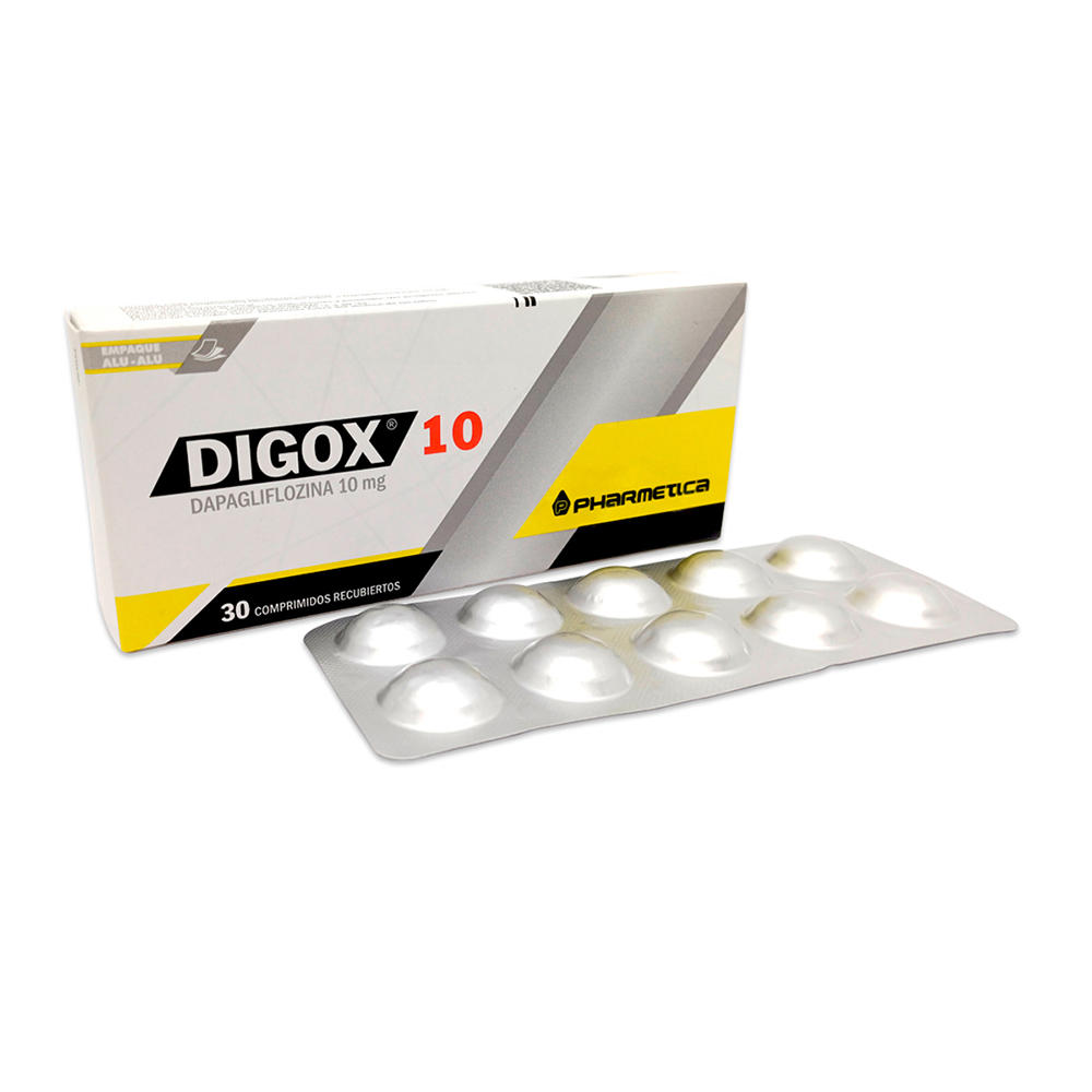 Digox Dapagliflozina 10 mg De 30 Comprimidos