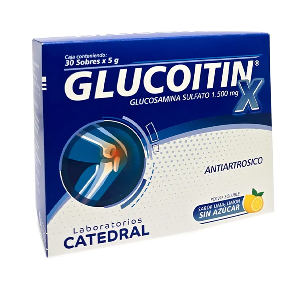 Glucoitin X Glucosamina Sulfato Caja de 30 Sobres