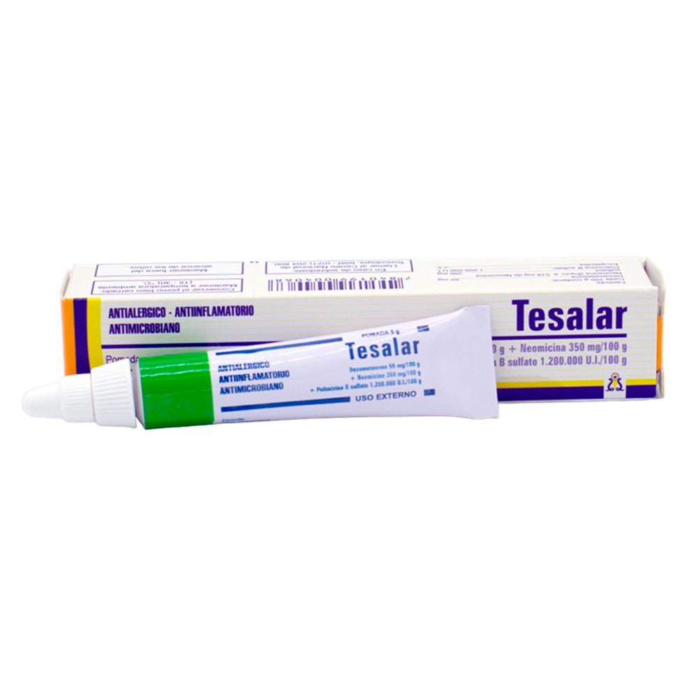 Pomada oftálmica Tesalar Pomo con 5g