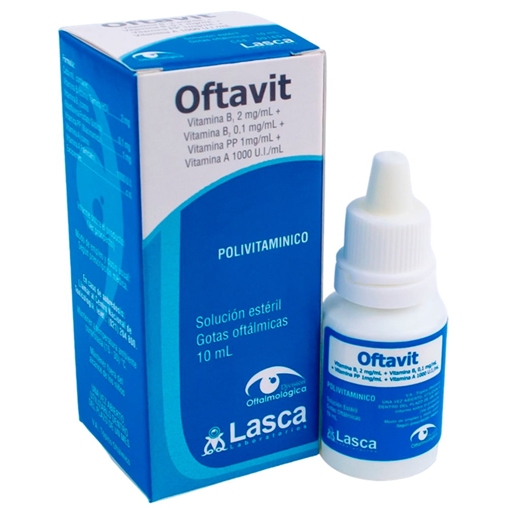 Oftavit Polivitaminico Gotas oftálmicas 10 ml