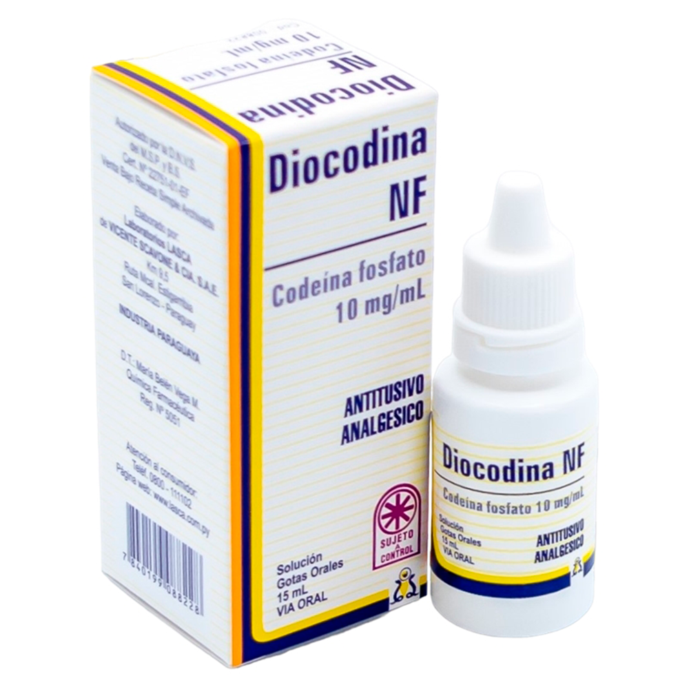 Diocodina 5 mg Frasco de 15 ml