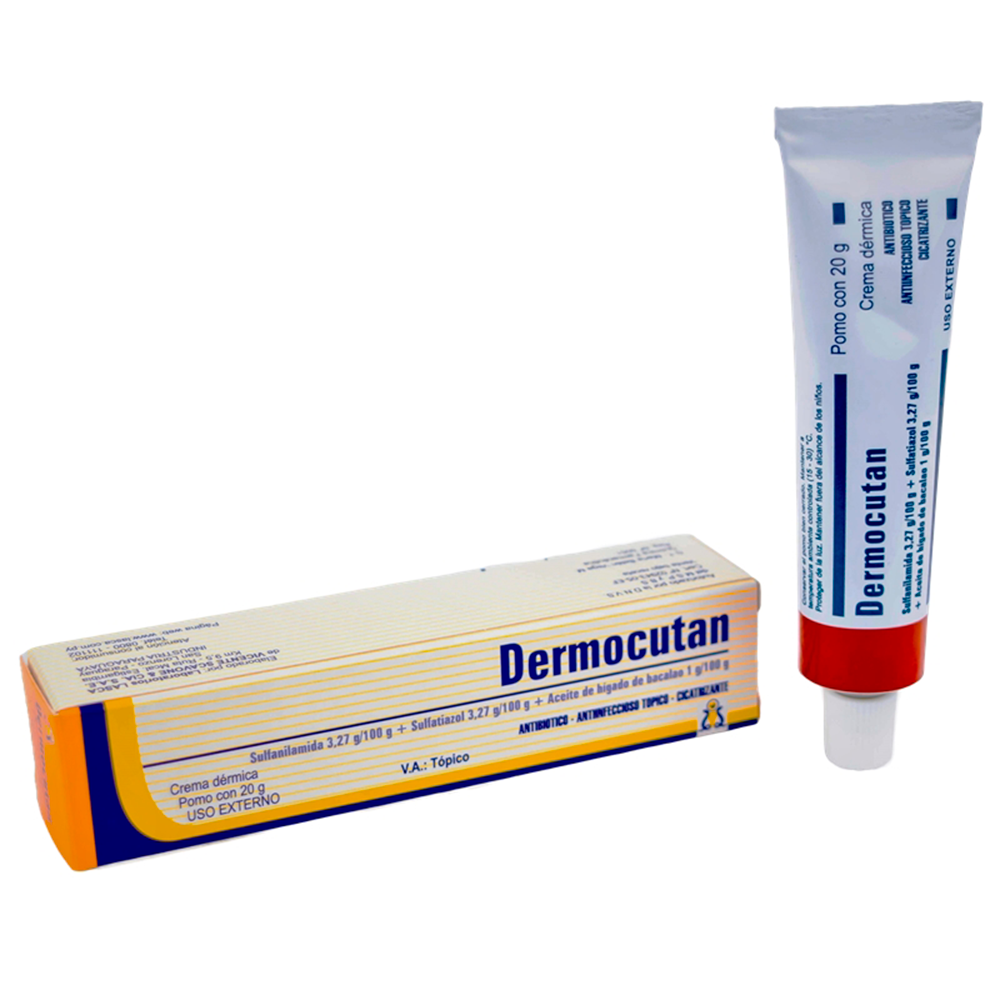 Dermocutan Sulfanilamida 3,27 g/100 g Pomo de 20 gr
