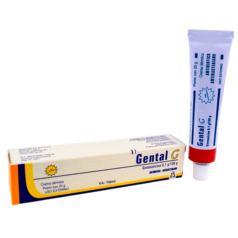 Gental G Gentamicina 0,1 G/100 G Pomo De 20 G