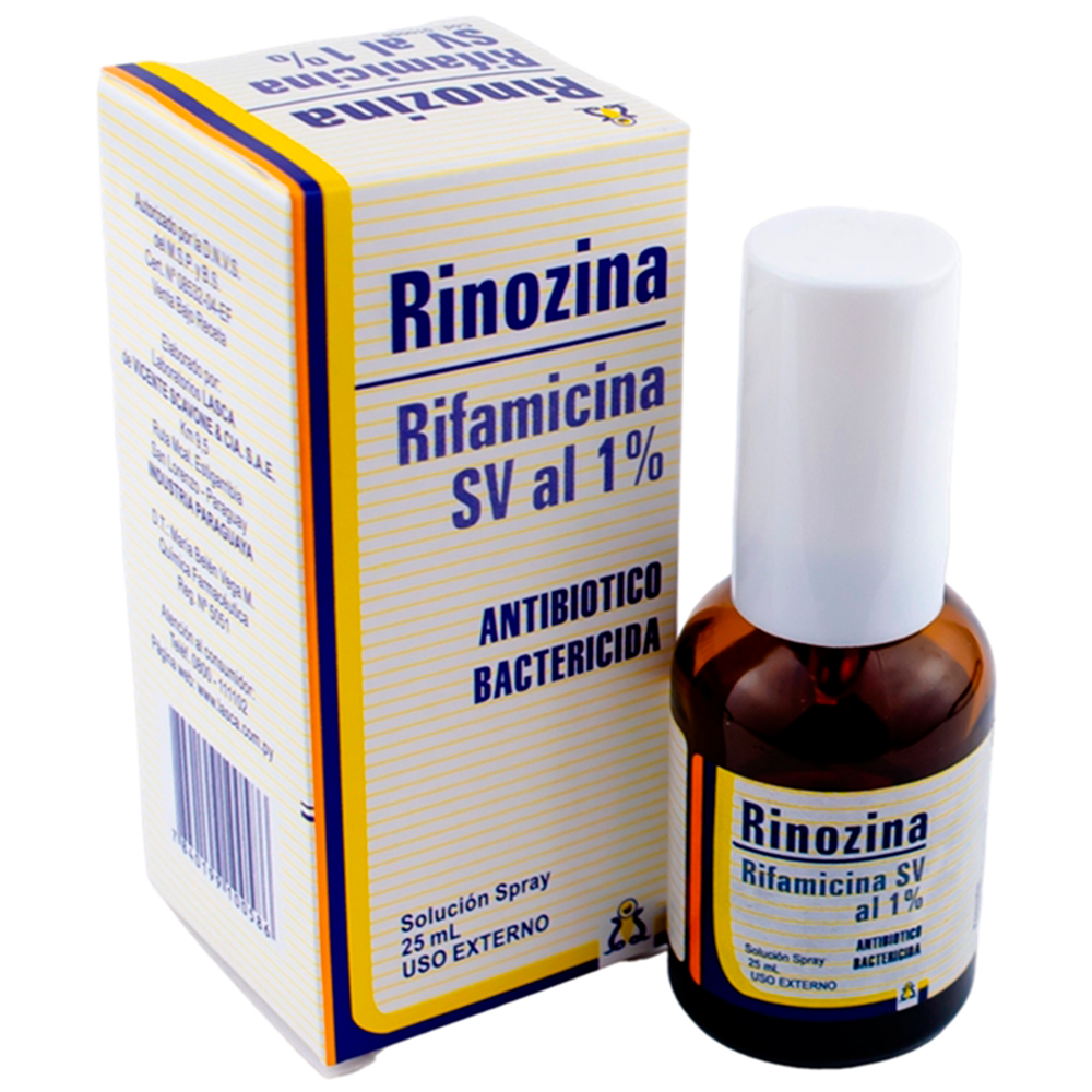 Rinozina Rifamicina SV al 1% Spray de 25 mL