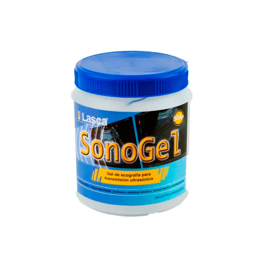 Gel de ecografía p/ transmisión ultrasónica SonoGel 500g