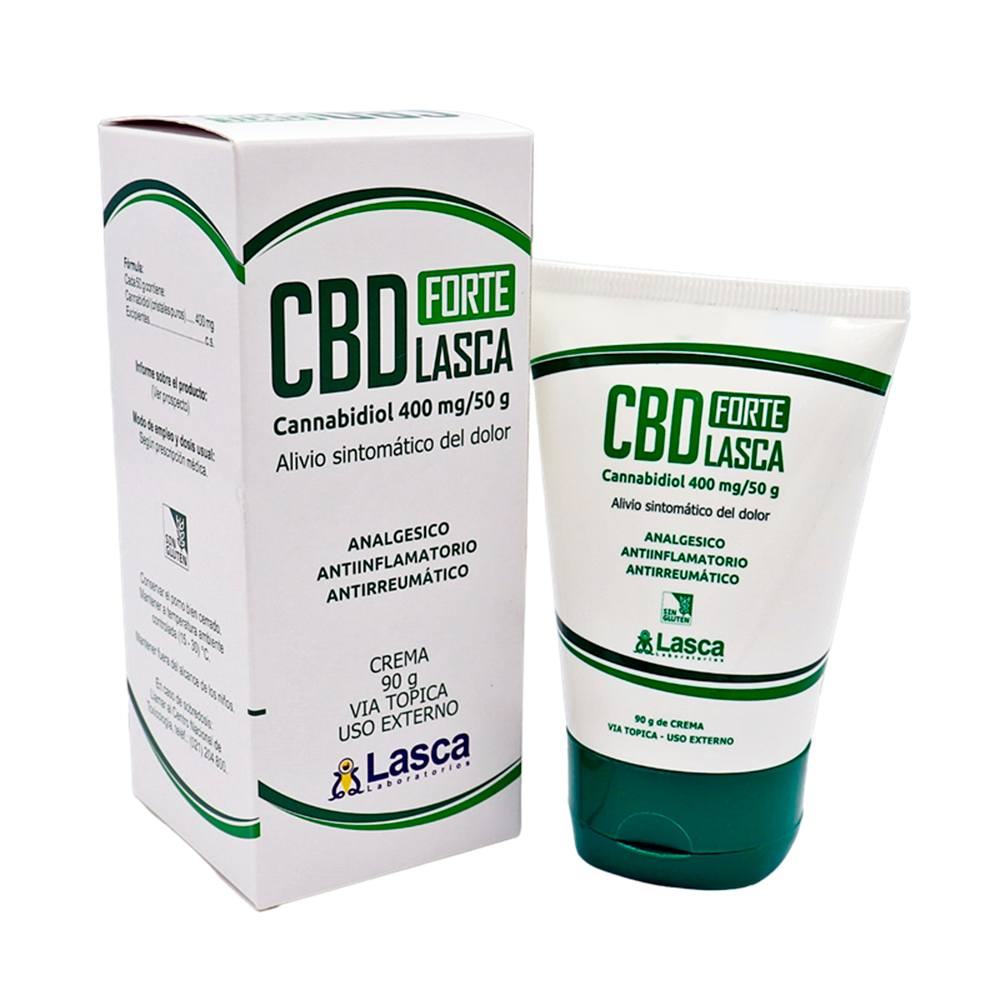Crema CBD Cannabidol Forte Lasca Pomo de 90 gr