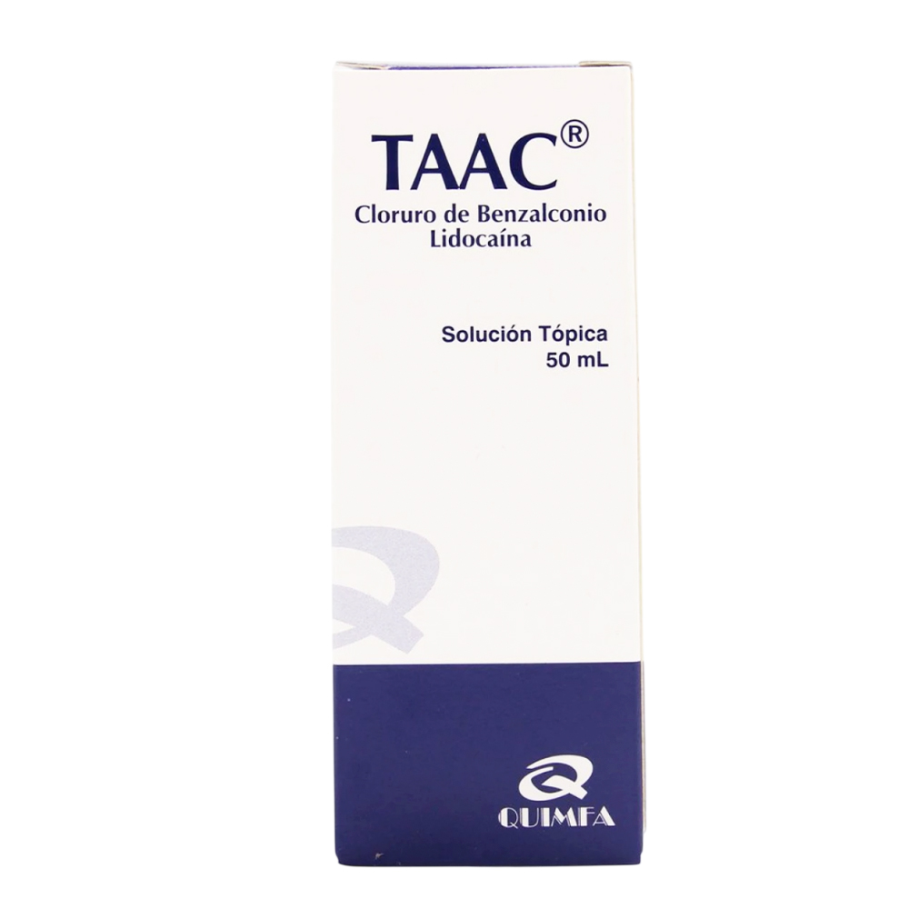 Taac Cloruro de Benzalconio Lidocaína Solución Tópica 50mL.