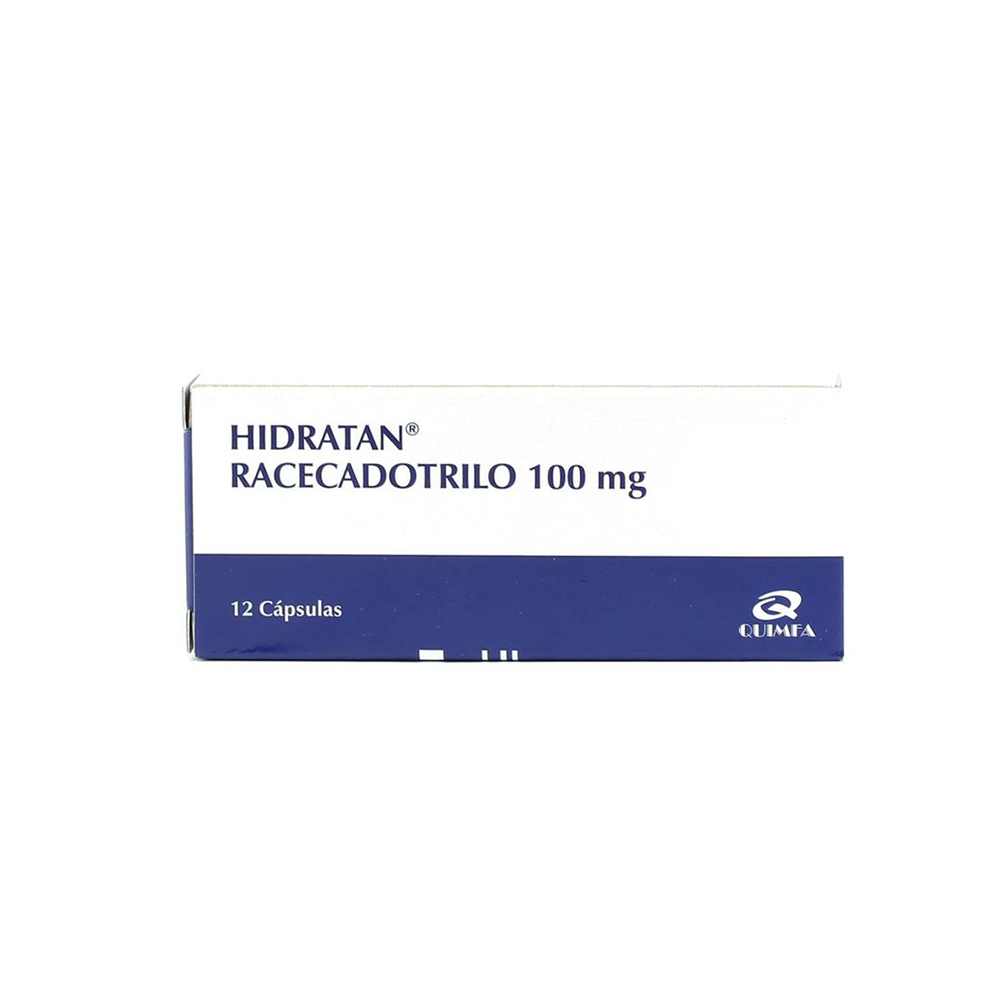 Hidratan Racecadotrilo 100 mg Caja de 12 Cápsula